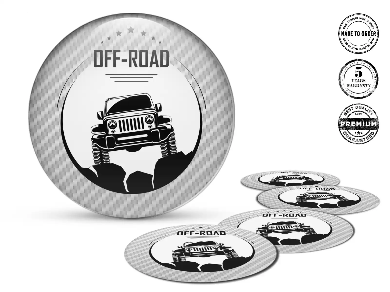 Badges Roues Premium Momentum Stellaire Cœur
